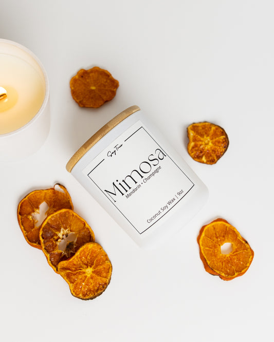 "Mimosa" Champagne & Mandarin Candle