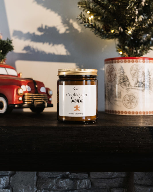Cookies For Santa Candle